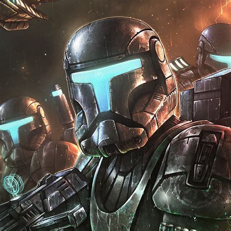 clone wars omega squad|republic commando omega squad wallpaper.